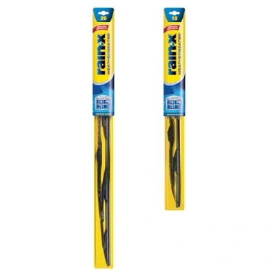 Image of Rain X 820145 WeatherBeater Wiper Blades, 26&quot; And 18&quot; Windshield Wipers (Pack of 2), Automotive Replacement Blades That Meet Or Exceed OEM Quality Durability Standards
