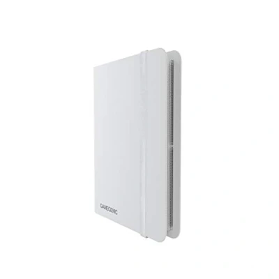 Image of Gamegenic Casual Album 8 Pocket White Trading Card Game Accessory