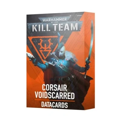Image of Games Workshop Warhammer 40,000 Kill Team: Datacards Corsair Voidscarred (2024 3rd Edition)