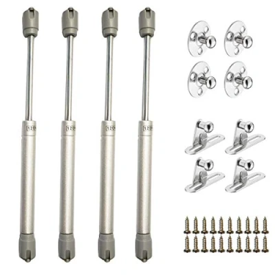 Image of ZFYQ Gas Spring 4Pcs Strut Lift Stay Support for Kitchen Cabinet Cupboard Door Soft Close Hinge 120N