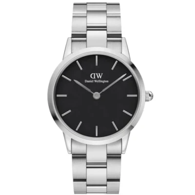 Image of Daniel Wellington Iconic Link Ladies Silver Watch DW00600204