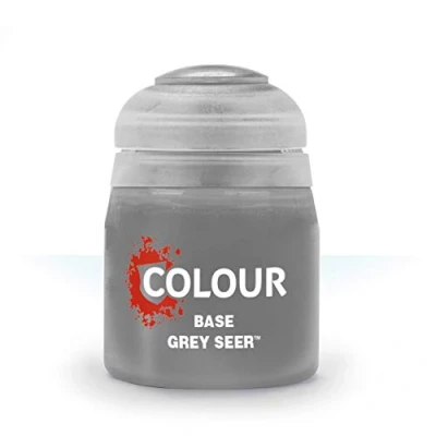Image of Games Workshop Citadel Colour Base: Grey Seer (12ml) Paint