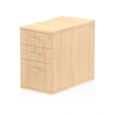 Image of Impulse 800 Desk High Pedestal 3 Drawer Maple I000251
