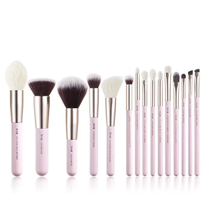 Image of Jessup 15pcs Makeup Brushes Make up Tool Kit Beauty Professional Eyeshadow Power Lipstick Blending Cheeck Cosmetic Set Blushing Bride T293