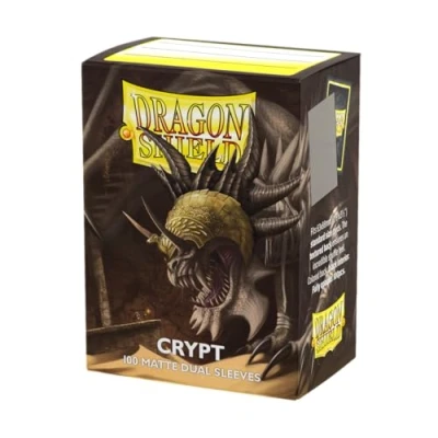 Image of Dragon Shield AT 15052 Standard Size Dual Matte Crypt (100 Sleeves)