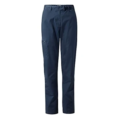 Image of Craghoppers Women&#039;s Kiwi Hiking Trousers, Soft Navy, 27W Long