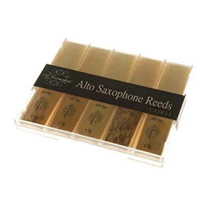 Image of Carmichael Alto Saxophone Reeds 1.5 Box Of 10 Strength 1 1/2