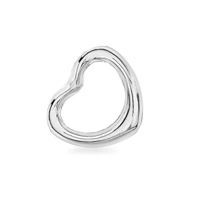 Image of Tuscany Silver Women&#039;s Sterling Large Float Heart Pendant
