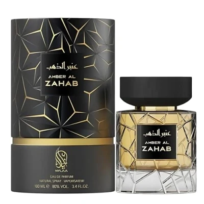 Image of Amber Al Zahab Eau De Parfum 100ml Oriental Classic Fragrance for Men and Women by Nylaa Perfumes
