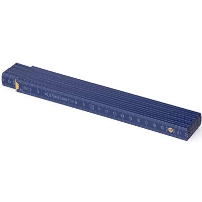 Image of Metrie™ Block52 Folding Ruler/Rulers 2m Duplex Scale with Angle Manufactured in Europe