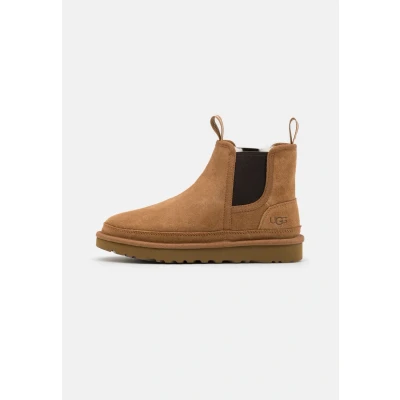 Image of Neumel Leather Textile Men&#039;s Chelsea Boots