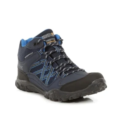Image of Regatta Womens Lady Edgepoint Mid Waterproof Hiking Boots Navy 4 (37)