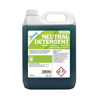 Image of 2Work Dishwashing Neutral Detergent 5 Litre 2W06293
