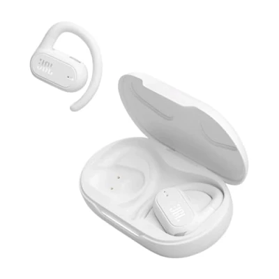 Image of JBL Soundgear Sense Wireless Bluetooth Sports Earbuds White, White