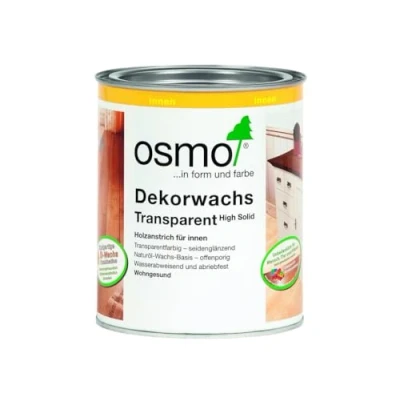 Image of Osmo Wood Wax Finish White 0.125 litre
