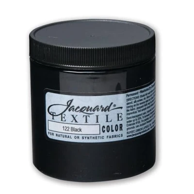 Image of Jacquard Textile Paint 8 Oz Black