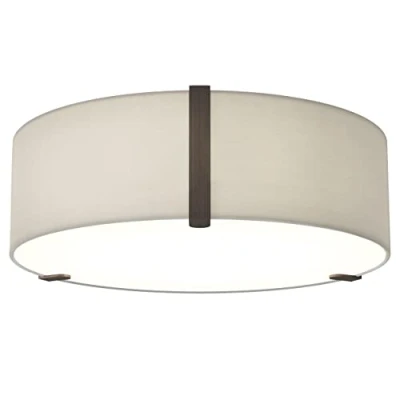 Image of Astro Salina 400 Dimmable Indoor Ceiling Light (Putty Fabric), LED E27/ES Lamp, Designed in Britain 1463003 3 Years Guarantee