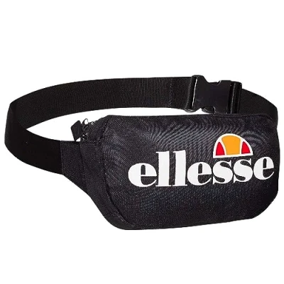 Image of ellesse Heritage Delo Cross Body Shoulder Fashion Waist Bum Bag Black