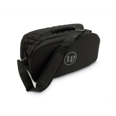 Image of LP Latin Percussion Bongo Tasche 20 x 48 25 cm, Nylontasche, Schultergurt, Tragegriff, LP532 BK