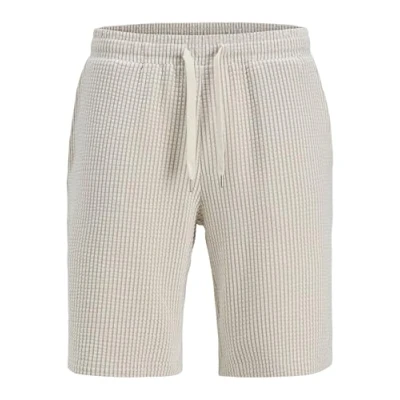 Image of JACK &amp; JONES Men&#039;s Jpstjaiden May Jogger Shorts Mid Sn, Plaza Taupe, L