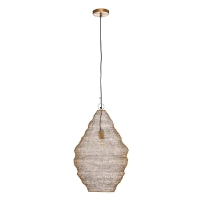 Image of Ceiling Lightdimmable &#039;Kaviya&#039; made of Metal for Living Room &amp; Dining