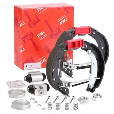 Image of 42417E, 42419G, 42419H, 424241 brake Set, drum brakes TRW Superkit GSK1255 with wheel cylinder PEUGEOT: 306 Hatchback, 106 II Hatchback