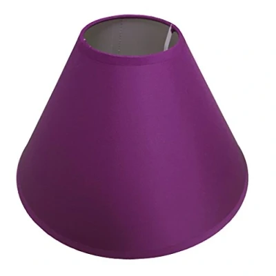 Image of 14&quot; Coolie Aubergine Pendant Ceiling Table Lamp Shade