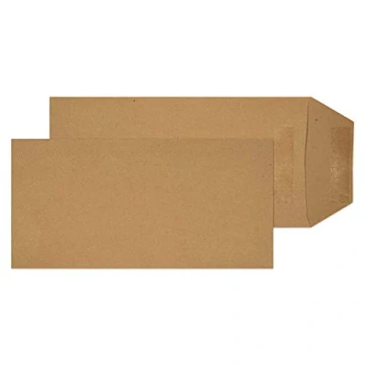 Image of Blake Purely Everyday DL 220 x 110 mm 80 gsm Pocket Self Seal Envelopes (2244) Manilla Pack of 500
