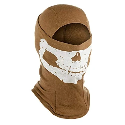 Image of Invader Gear Airsoft Skull Balaclava 1 Hole Type