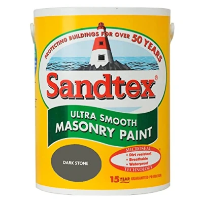 Image of Sandtex Dark Stone External Smooth Masonry Paint 5L