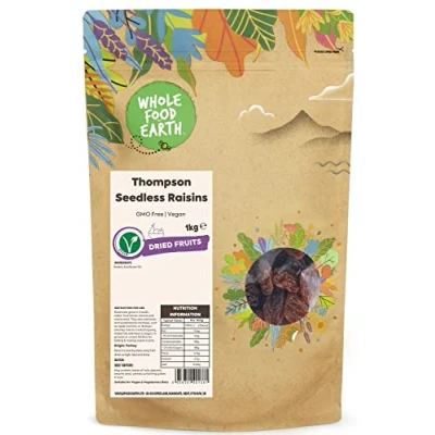 Image of Wholefood Earth Thompson Seedless Raisins 1 kg GMO Free