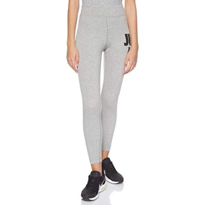 Image of NIKE Leg A See Swoosh Compression Leggings Dark Grey Heather/(Black), M