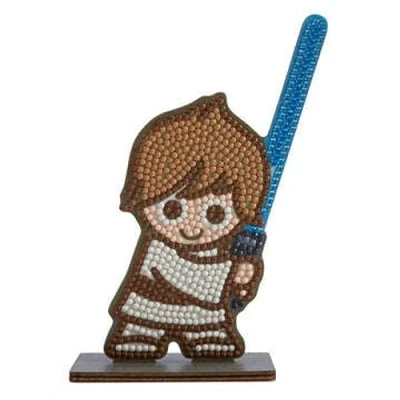 Image of Crystal Art Star Wars Luke Skywalker Diamond Figure Kit