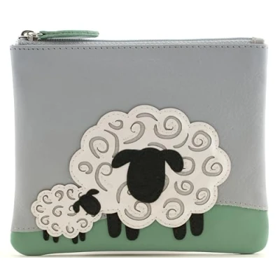 Image of Mala Leather Valais Sheep Coin Purse 4304 21