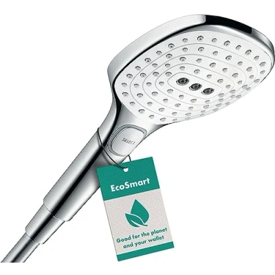 Image of hansgrohe Raindance Select E Hand shower 120 3 sprays water saving 9 l/min, chrome, 26521000