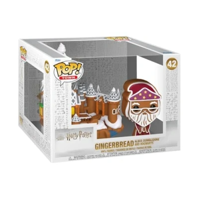 Image of Funko Pop! Town: Hp Gb Albus Dumbledore &amp; Hogwarts Harry Potter Collectable Vinyl Figure Gift Idea Official Merchandise Toys for Kids Adults Movies Fans Model Collectors