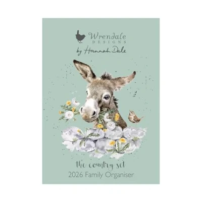 Image of Wrendale Designs The Country Set&#039; Family Calendar 2026