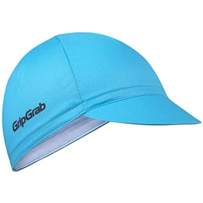 Image of GripGrab Lightweight Summer Cycling Cap UV Protection Under Helmet Visor Mesh Hat Thin Breathable SPF Bicycle Headwear Blue