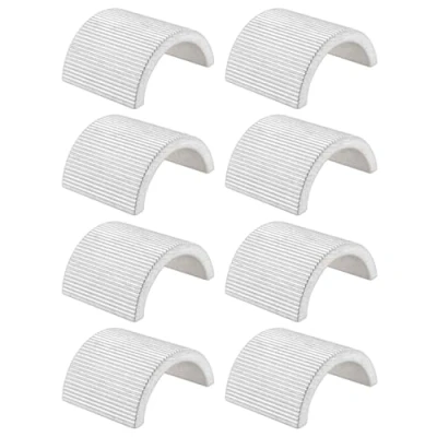 Image of LT Easiyl 8Pcs Motorcycle Handlebar Shims 7/8&quot; to 1&quot; Bar Aluminum Alloy Spacer Conversion Washers 25mm 22mm Gasket Silver