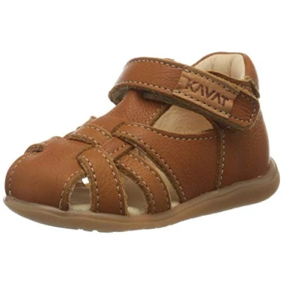Image of Kavat Boy&#039;s Unisex Kids&#039; Rullsand Closed Toe Sandals, Brown Light Brown, 5 UK Child