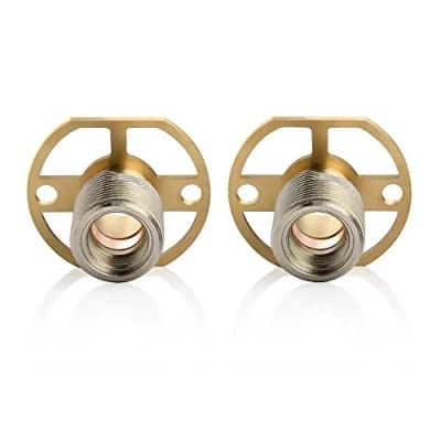Image of JT Pickfords Easyfix Fast Fit Brackets for Exposed Thermostatic Shower Bar Valves to Existing Pipework (Pair)