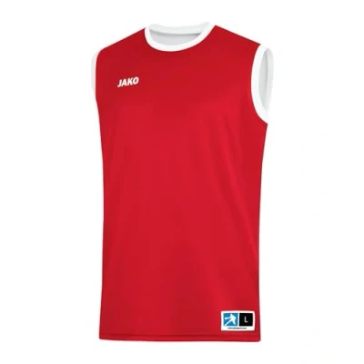 Image of JAKO Men&#039;s Change 2.0 Reversible Jersey Red/White, S