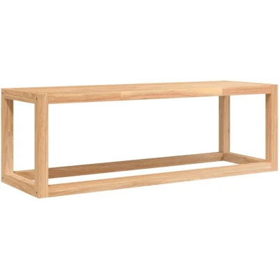 Image of vidaXL Towel Rack 60x20x20 cm Solid Wood Walnut