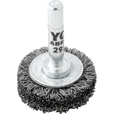 Image of York 30X10MM Shaft Mounted Rotary Wire Brushes 30SWG.