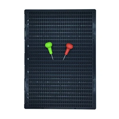 Image of New 27 Lines 30 Cells Braille Writing Slate with 2 Pcs Stylus (Full Page)