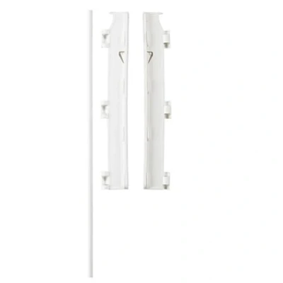 Image of Safetots Extra Tall Metal Multi Panel Range, Wall Mounting Kit, White, Kit for Range of Play Pens, Safety Barriers and Room Dividers