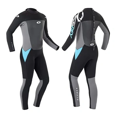 Image of Osprey Women&#039;s Osp Lng 5mm Wetsuit Origin Multiple Colours, Black Blue, S