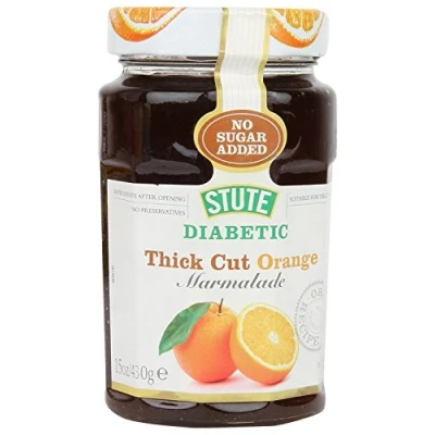 Image of THREE PACKS of Stute Diabetic Marmalade And Jams Thick Cut 430g