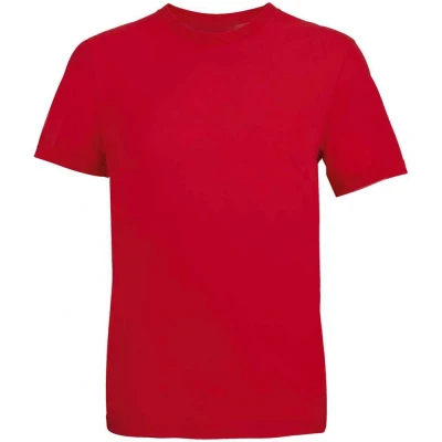 Image of SOLS Unisex Adult Tuner Plain T Shirt (Red) Size Large