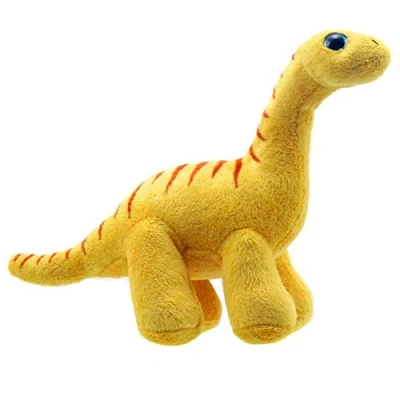 Image of Wilberry Dinosaurs Yellow Brontosaurus Soft Toy WB001401